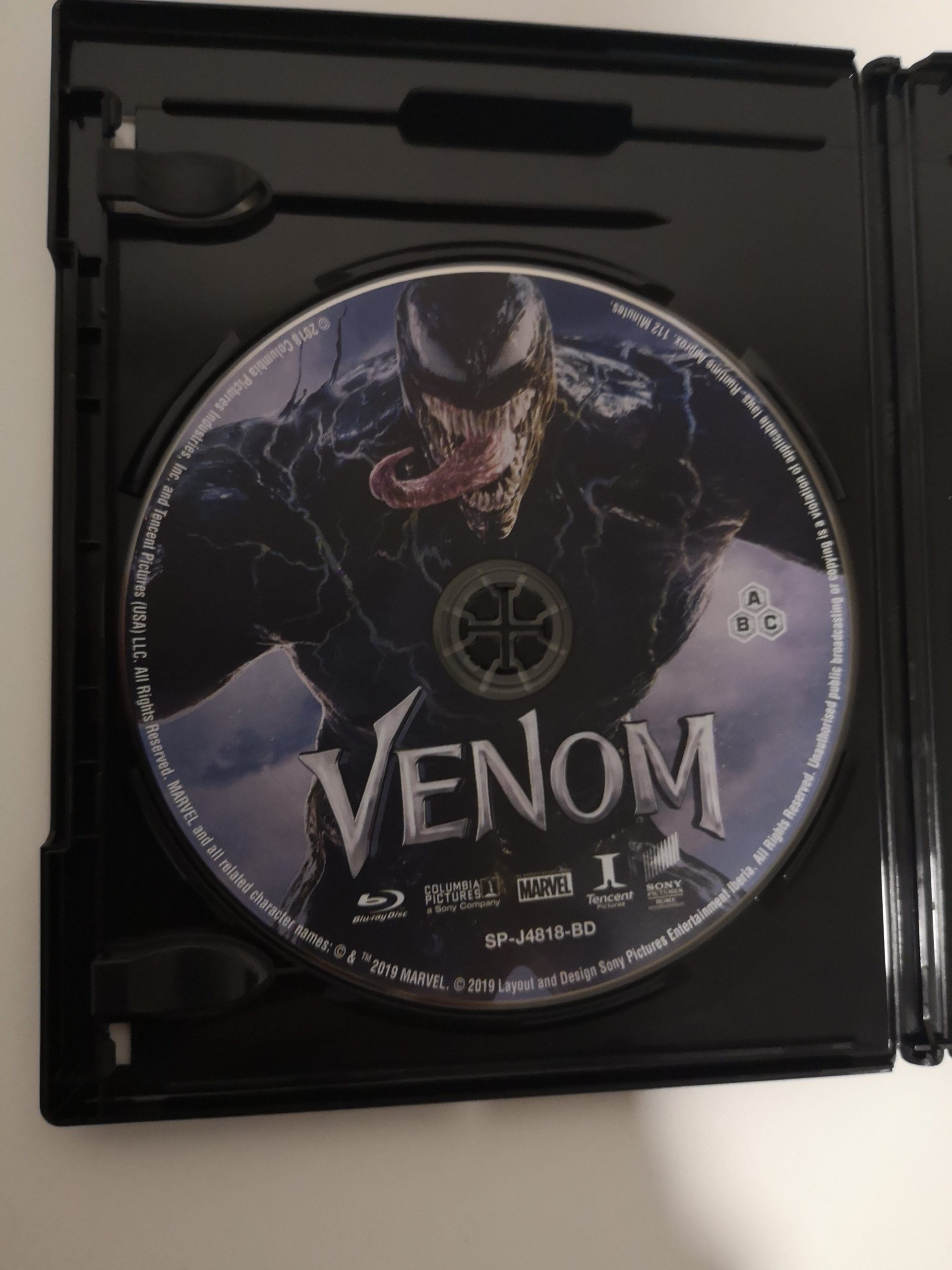 Venom disco Blu-ray