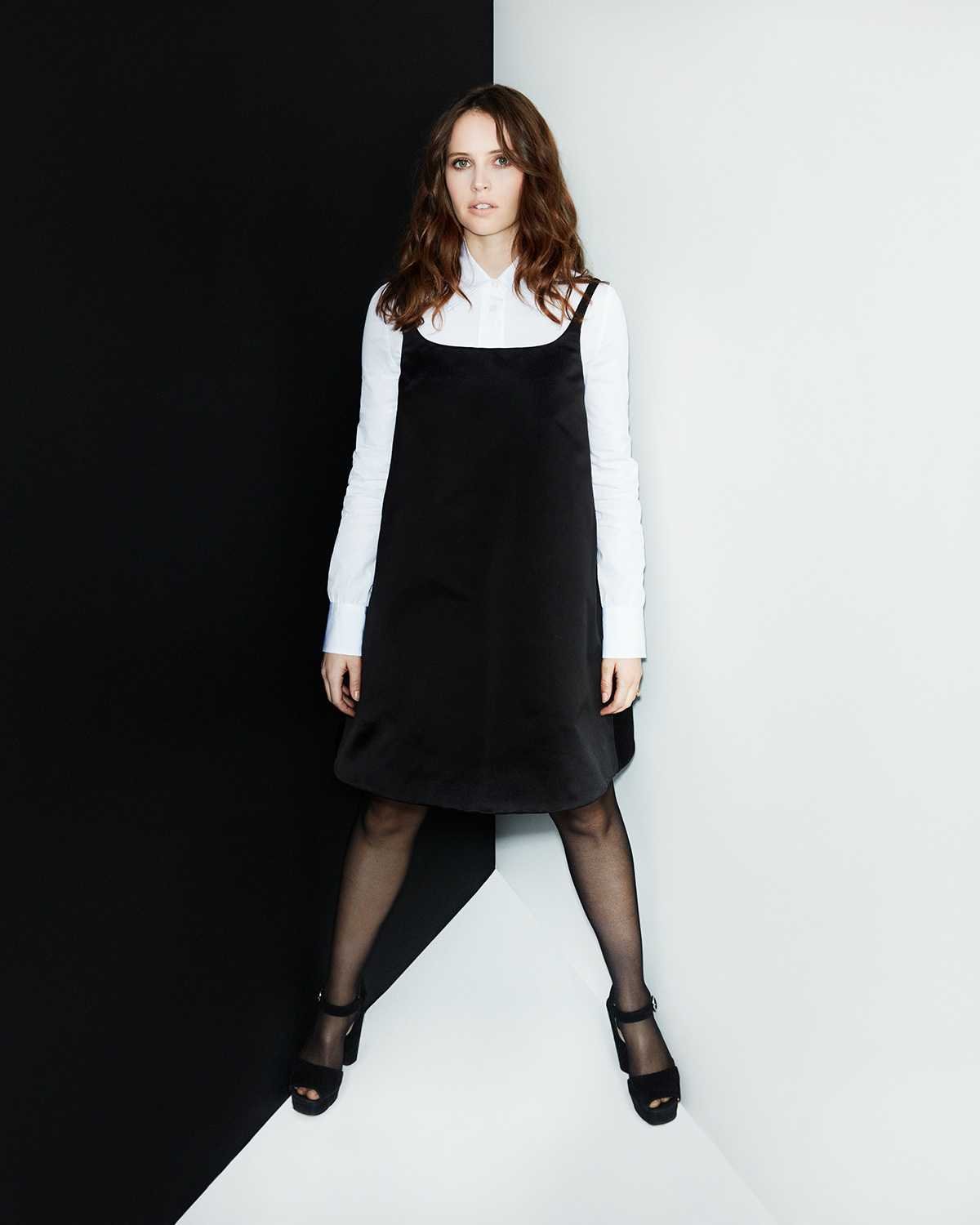 Felicity Jones en Stylist - No Es País Para Cinéfilos