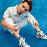 Millie-Bobby-Brown-pose-for-her-debut-collection-with-Converse-July-05