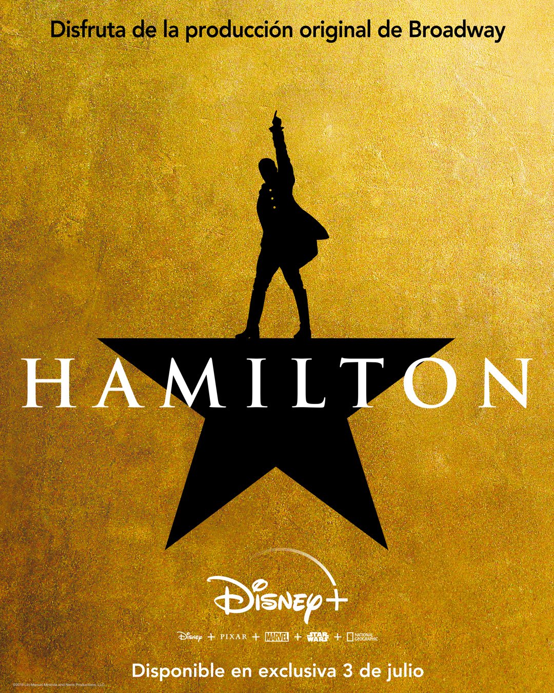 Hamilton", el musical de Broadway se estrena en Disney+ - No Es ...